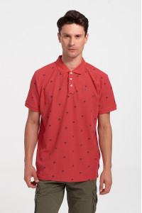 Men's Polo Shirt Pique REBASE RPS 284S CORALL