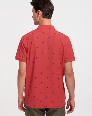 Men's Polo Shirt Pique REBASE RPS 284S CORALL