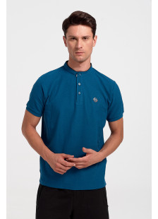 Men's Polo Shirt Pique REBASE RPS 277S PETROLE