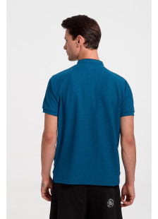 Men's Polo Shirt Pique REBASE RPS 277S PETROLE
