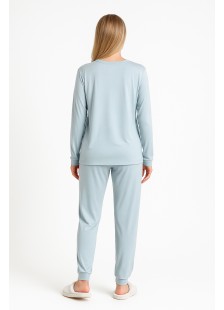DAMEN SCHLAFANZUG MIT GUMMIZUG RELAX 3225003 DAMEN SCHLAFANZUG MIT GUMMIZUG RELAX 3225003