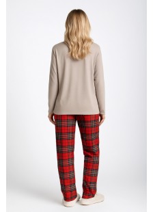 DAMENPYJAMA MIT KARIERTER HOSE RELAX 3225111 DAMENPYJAMA MIT KARIERTER HOSE RELAX 3225111
