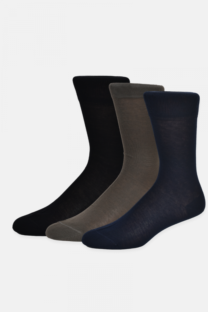 Men's Cotton Socks Mercerized RIght Left
