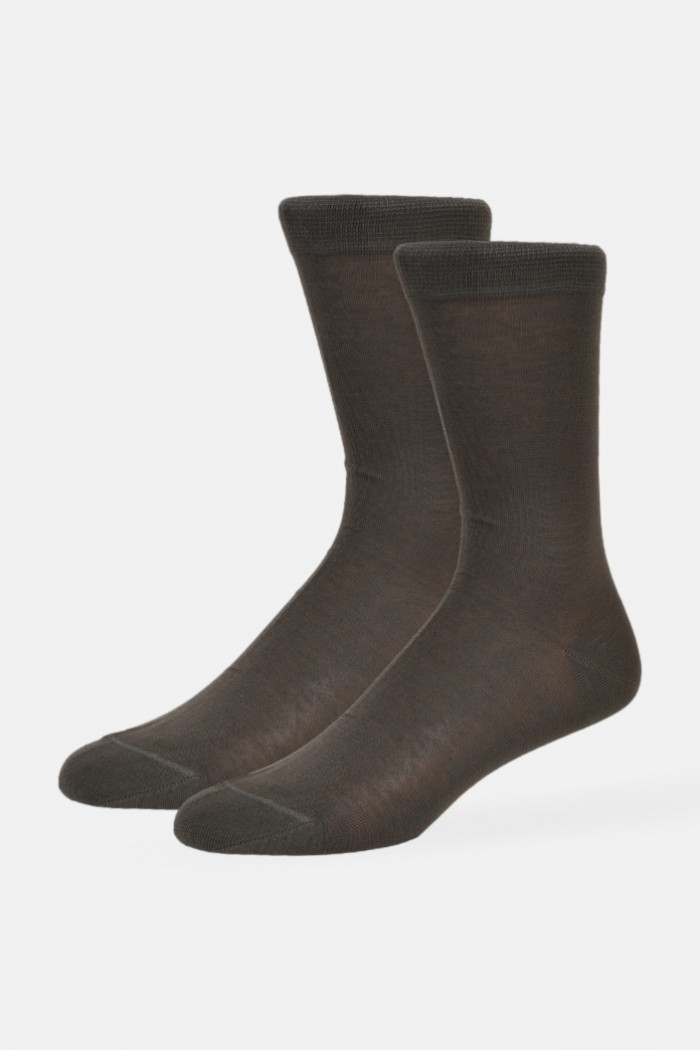 Men's Cotton Socks Mercerized RIght Left