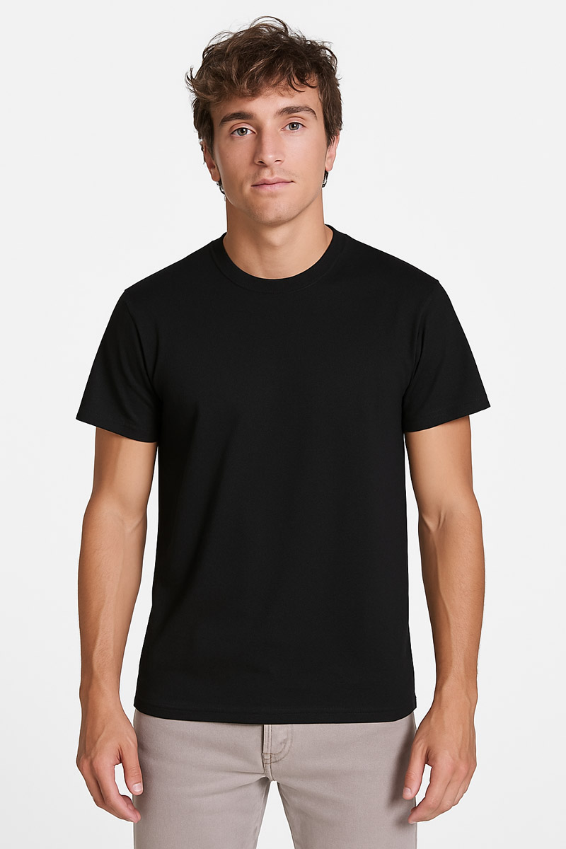 T-Shirt monochrome DOGO PREMIUM BLACK 190gr