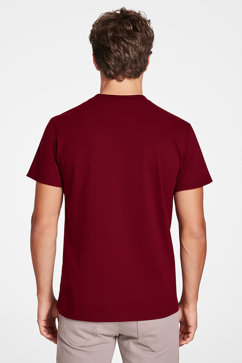 T-Shirt monochrome DOGO PREMIUM Bordeaux 190gr T-Shirt monochrome DOGO PREMIUM Bordeaux 190gr