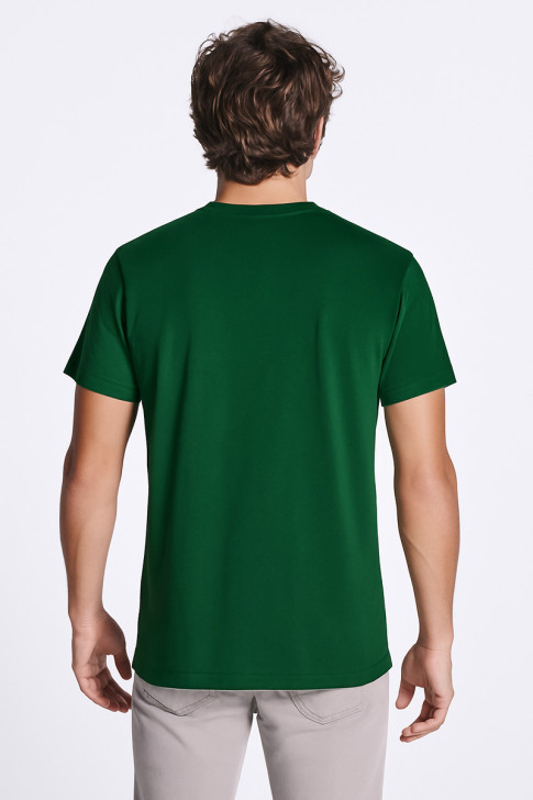 T-Shirt monochrome DOGO PREMIUM BOTTLE GREEN 190gr