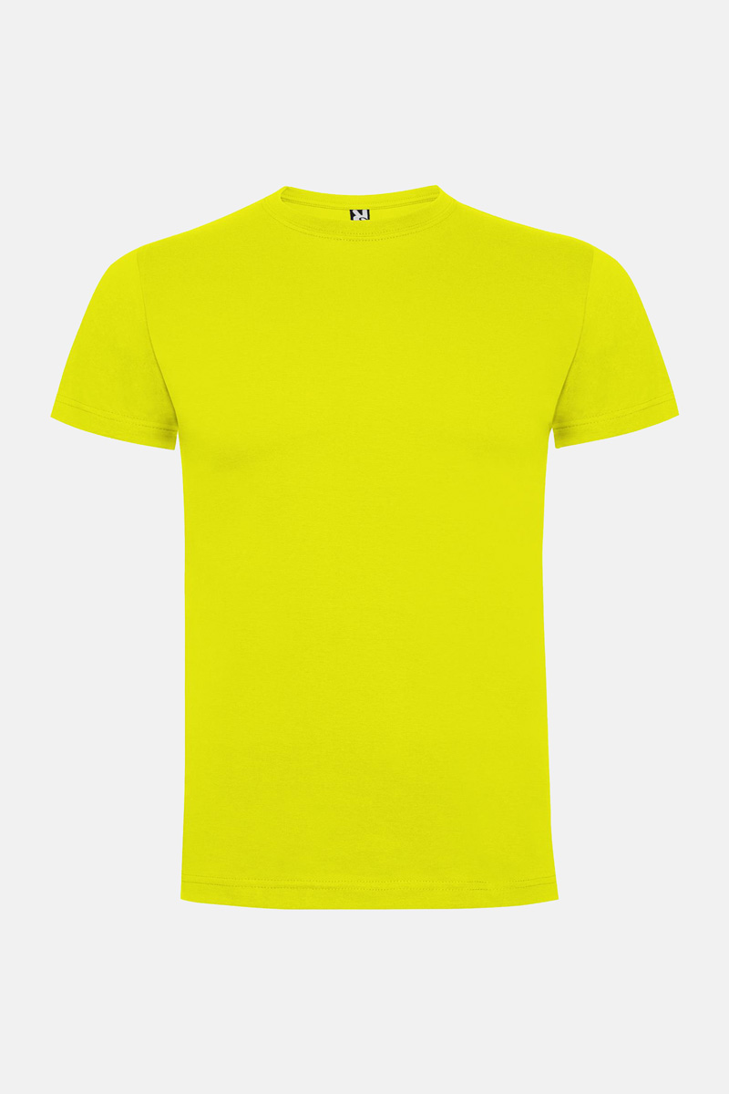 T-Shirt monochrome DOGO PREMIUM LIME YELLOW 190gr T-Shirt monochrome DOGO PREMIUM LIME YELLOW 190gr
