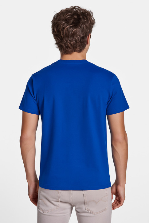T-Shirt monochrome DOGO PREMIUM blue roua 190gr