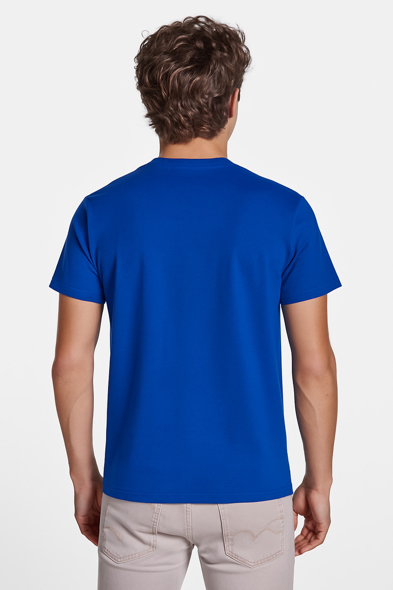 T-Shirt monochrome DOGO PREMIUM blue roua 190gr