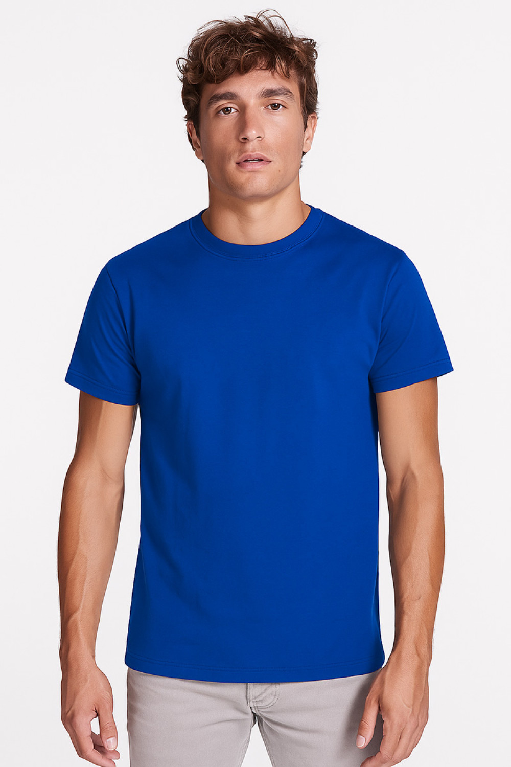 T-Shirt monochrome DOGO PREMIUM blue roua 190gr