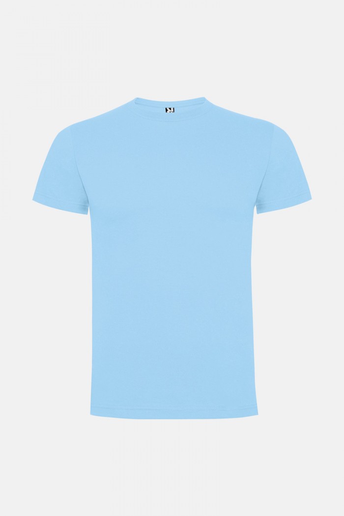 T-Shirt monochrom DOGO PREMIUM SKY BLUE 190gr