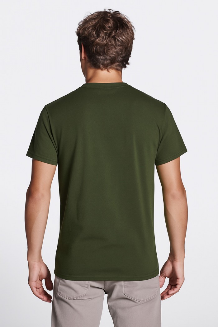 T-Shirt einfarbig DOGO PREMIUM HAKI 190gr