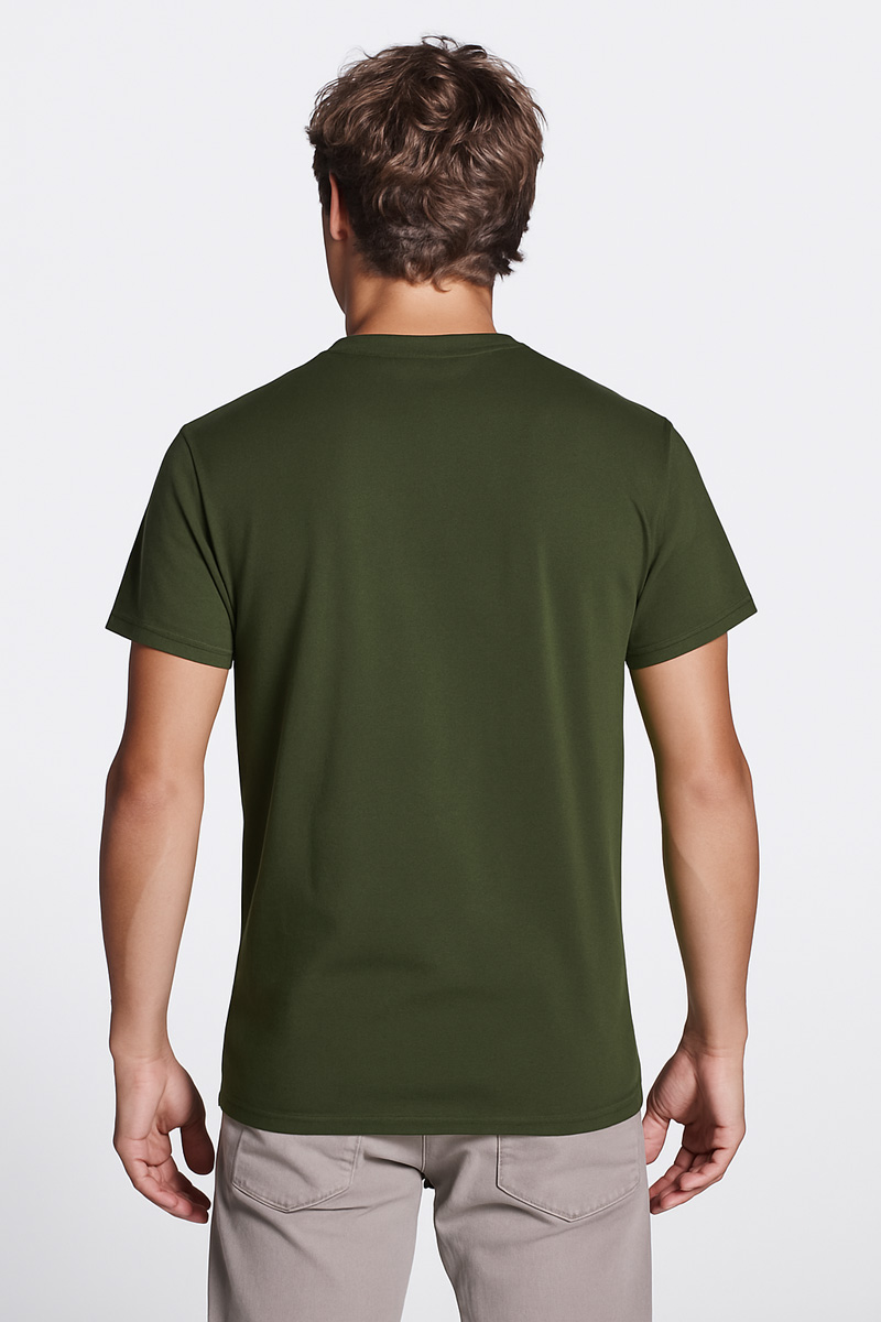 T-Shirt monochrome DOGO PREMIUM HAKI 190gr
