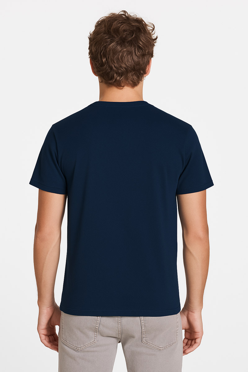 T-Shirt monochrome DOGO PREMIUM BLUE DARK 190gr