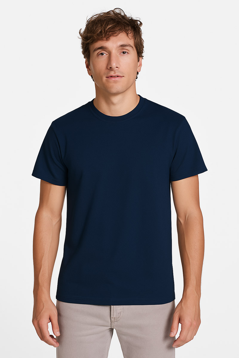 T-Shirt monochrome DOGO PREMIUM BLUE DARK 190gr