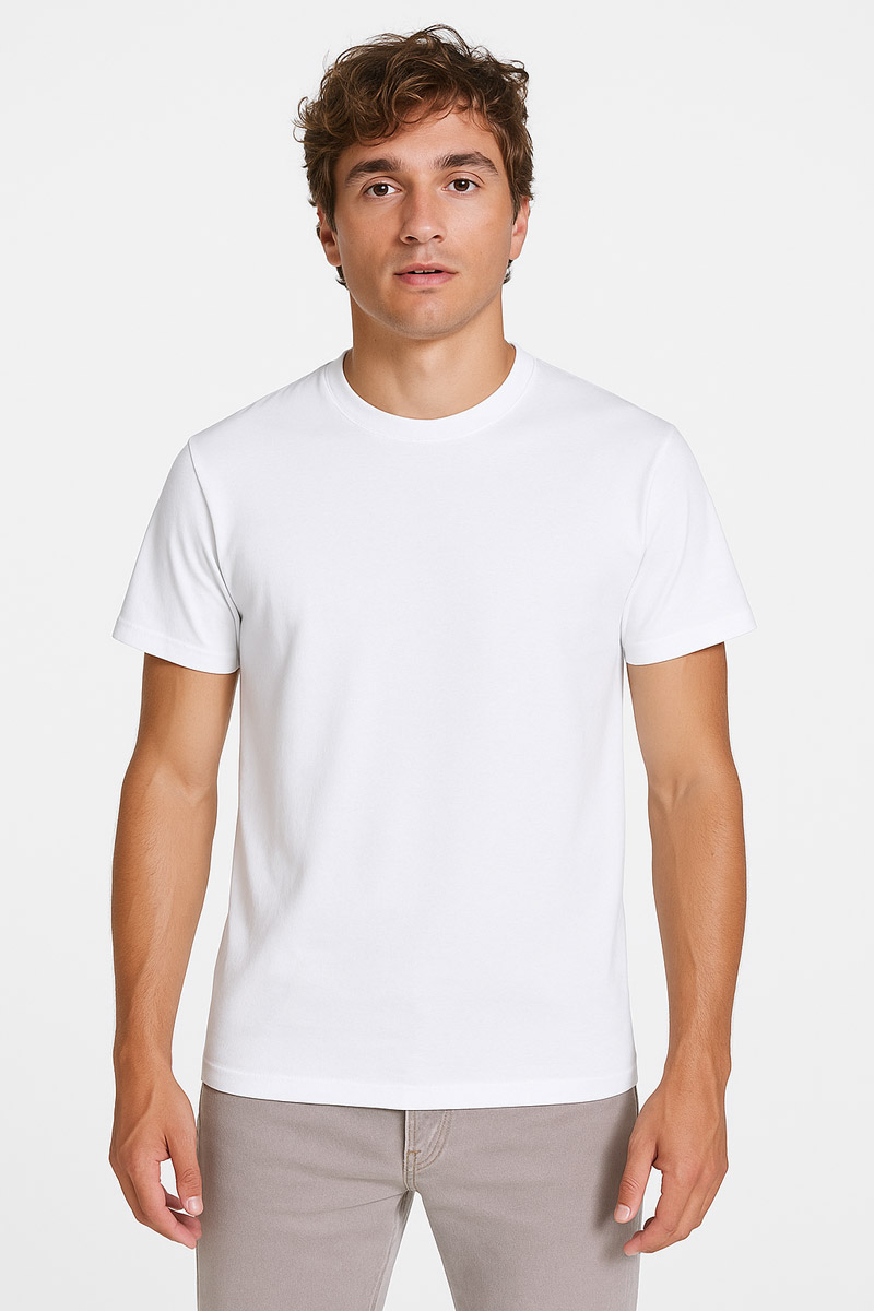 T-Shirt monochrome DOGO PREMIUM White 190gr