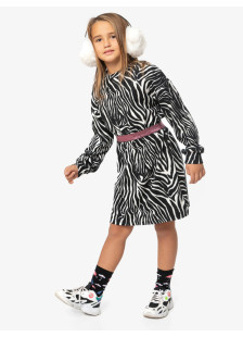 Children's dress SERAFINO ZEBRA Velvet