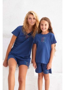 Kinder-Pyjama Mädchen SEXEN 87035 Kinder-Pyjama Mädchen SEXEN 87035