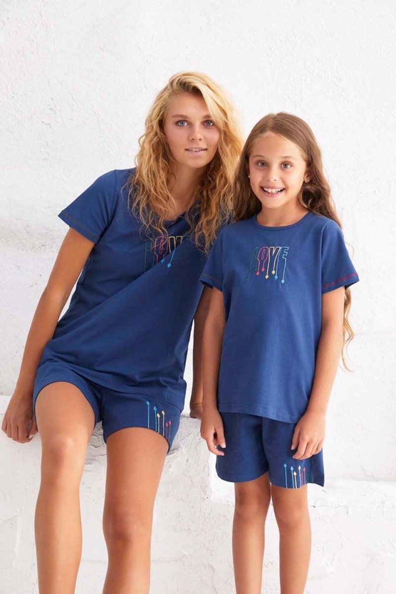 Kinder-Pyjama Mädchen SEXEN 87035 Kinder-Pyjama Mädchen SEXEN 87035