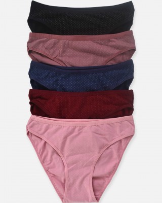 Underwear briefs with polka dots SEXEN 5 Pack 2037