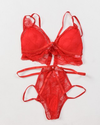 Sexy Dessous Set SEXKISS 18 ROT