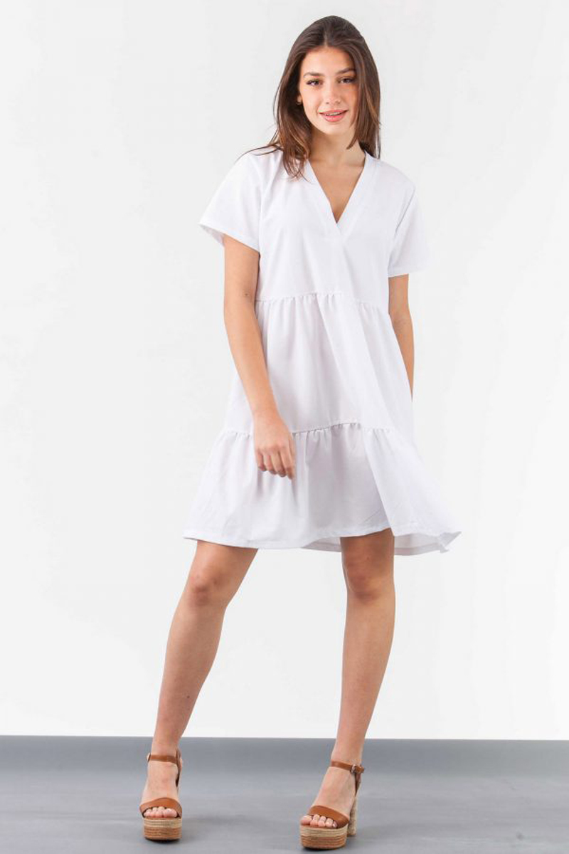 SIMPLE Fixed dress V Volleys 230