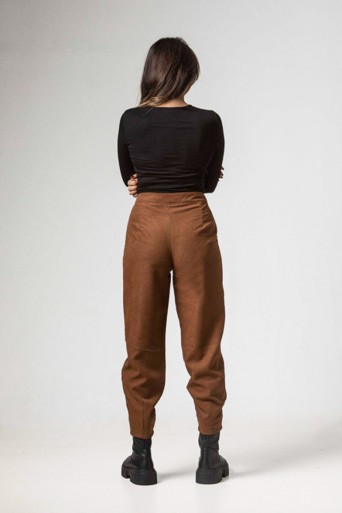 Pants twill pockets SIMPLE FASHION 23-6028