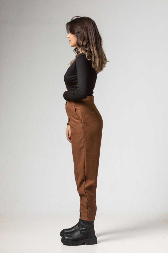 Pants twill pockets SIMPLE FASHION 23-6028