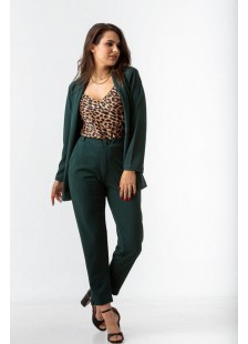 Women's scuba trousers SIMPLE FASHION 24-6000 Women's scuba trousers SIMPLE FASHION 24-6000