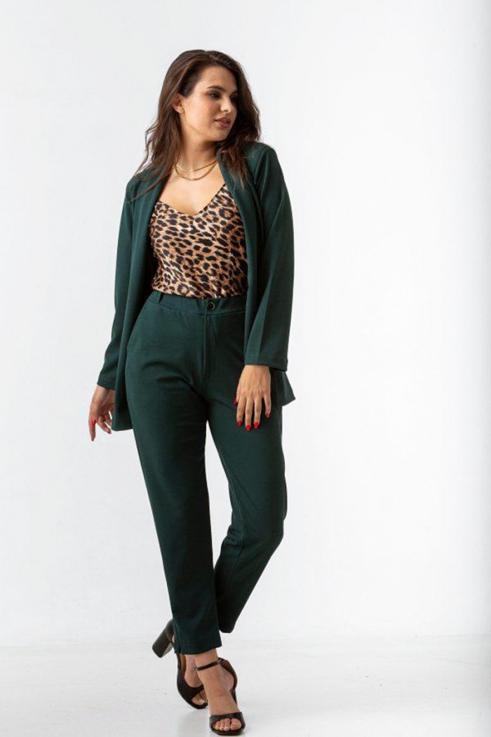 Women's scuba trousers SIMPLE FASHION 24-6000