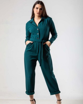 Jumpsuit Scuba SIMPLE FASHION in 4 Farben 24-6020