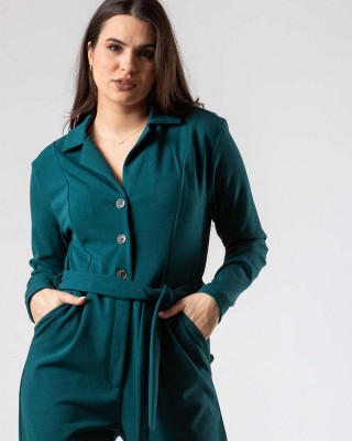 Jumpsuit Scuba SIMPLE FASHION in 4 Farben 24-6020