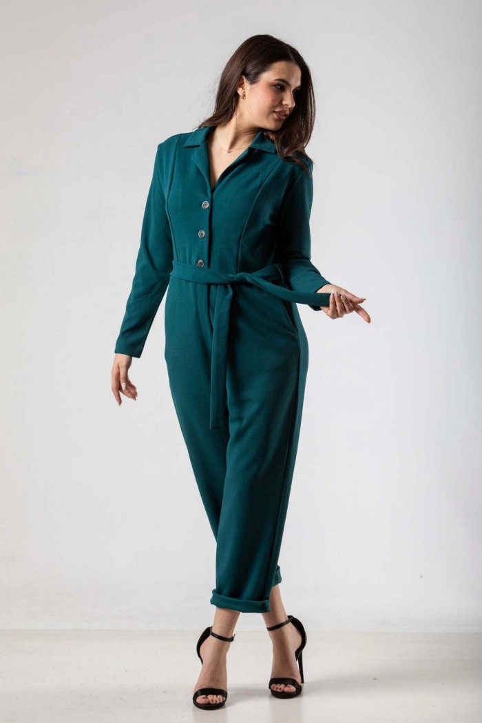 Jumpsuit Scuba SIMPLE FASHION in 4 Farben 24-6020