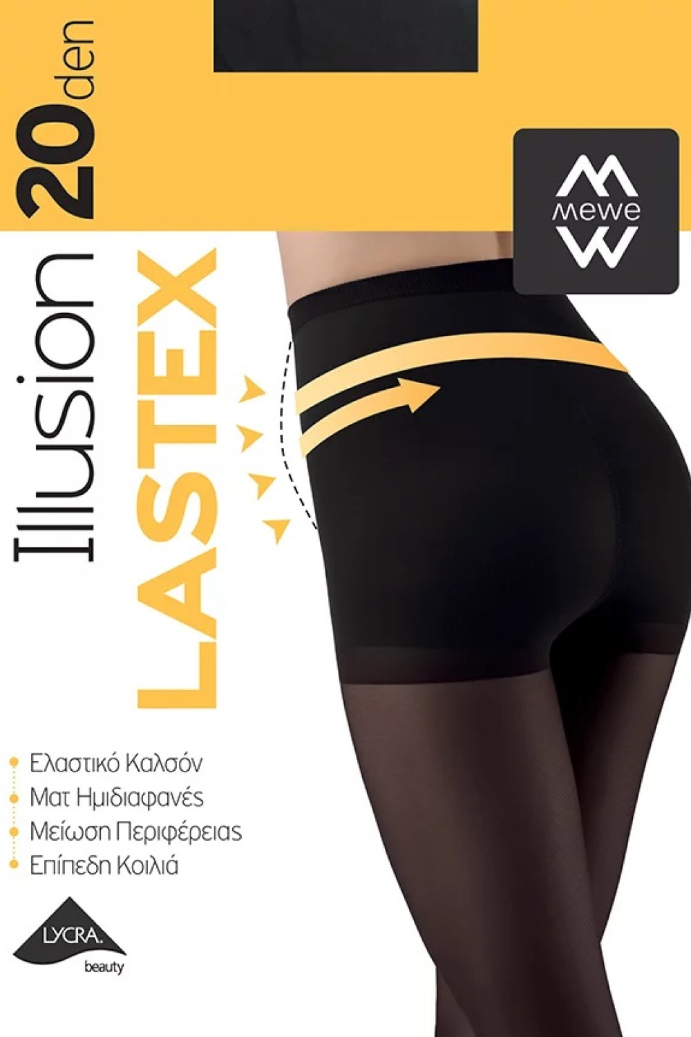 Elastic Tights MEWE 20 Illusion 4020