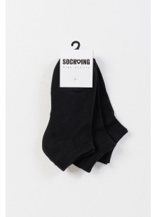 Kurze Sportsocken SOCKING 3er Pack WEISS SCHWARZ 4445 Kurze Sportsocken SOCKING 3er Pack WEISS SCHWARZ 4445