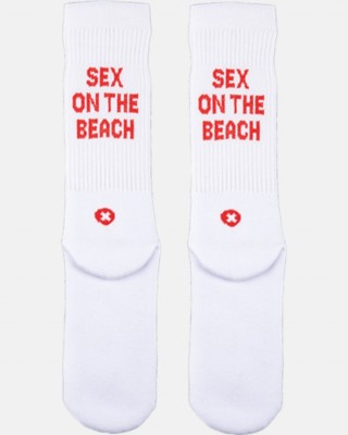 Sports socks SOCK-ING SEX ON THE BEACH