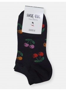 Kurze Socken Women's SOCK-ING Cherry Kurze Socken Women's SOCK-ING Cherry