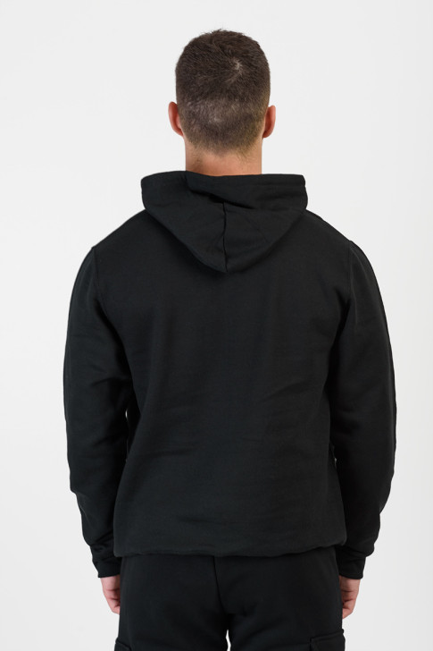 Hooded sweatshirt with hood SOLS SNAKE BLACK