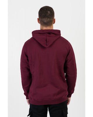 SOLS SNAKE hooded sweatshirt Bordeaux