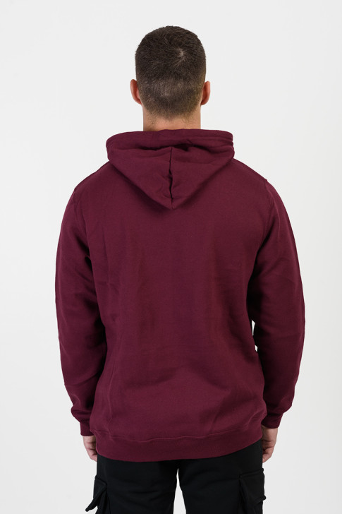 SOLS SNAKE hooded sweatshirt Bordeaux