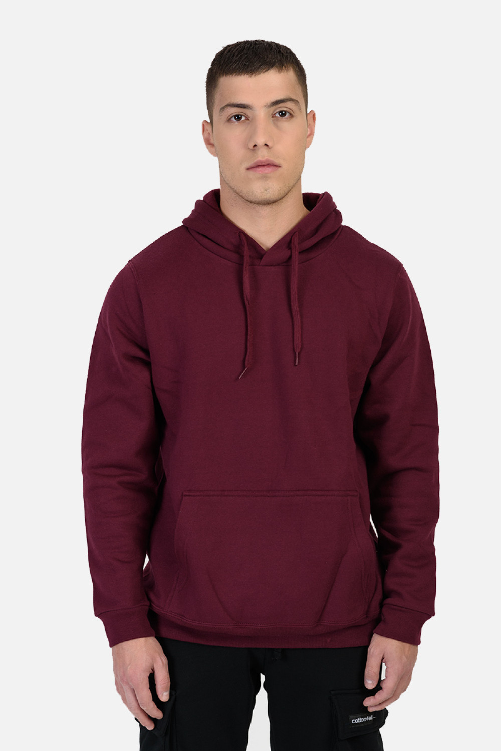 SOLS SNAKE hooded sweatshirt Bordeaux