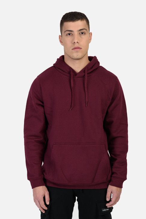 SOLS SNAKE hooded sweatshirt Bordeaux