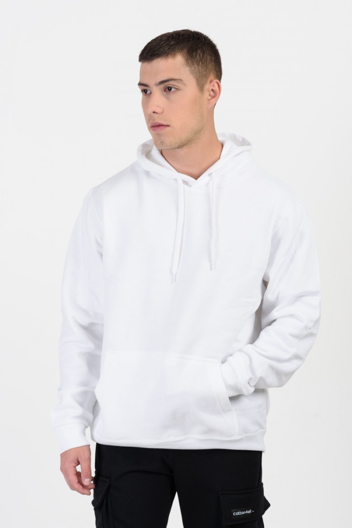 Kapuzensweatshirt mit Kapuze SOLS SNAKE WHITE