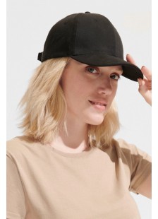 Classic jockey hat SOLS BUFFALO 88100 BLACK Classic jockey hat SOLS BUFFALO 88100 BLACK