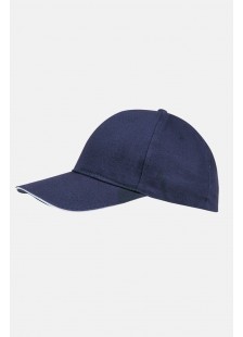 Classic jockey hat SOLS BUFFALO 88100 NAVY WHITE Classic jockey hat SOLS BUFFALO 88100 NAVY WHITE