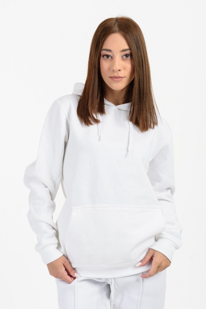 Bluse Hoodie SOLS SNAKE Weiß