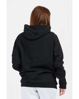 Μπλούζα φούτερ κουκούλα SOLS SNAKE ΜΑΥΡΟ