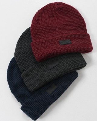 Men's knitted beanie STAMION 111110