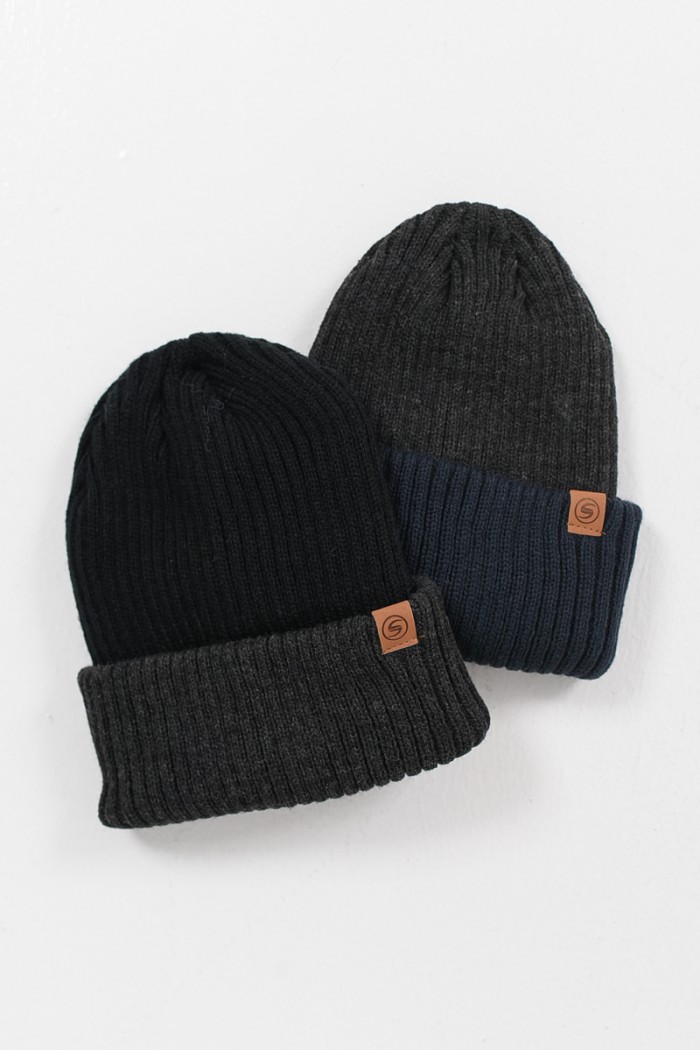 Dicke Mütze Herrenstrickmütze STAMION 111111